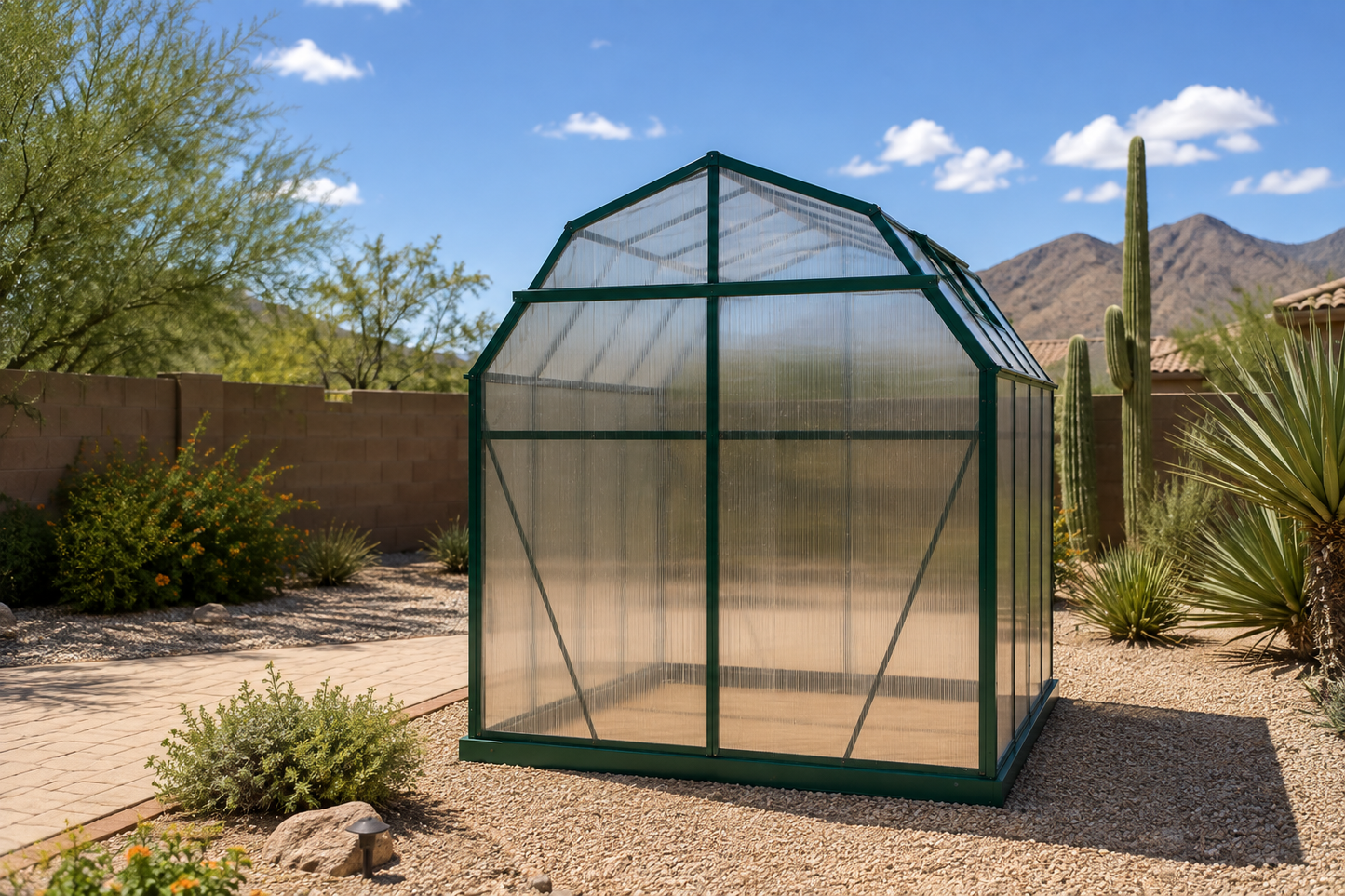 Grandio Elite Polycarbonate Garden Greenhouse