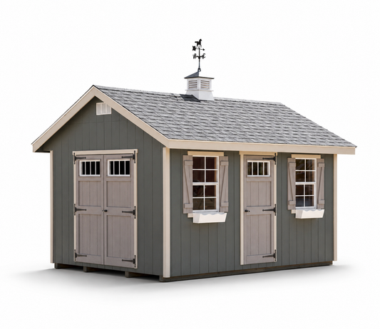Ez-Fit Kits Riverside Outdoor Garden Shed | Amish Built