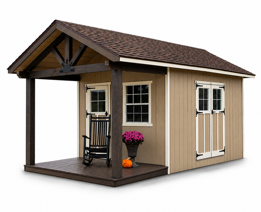 Ez-Fit Kits Woodsman Outdoor Garden Shed | Amish Built