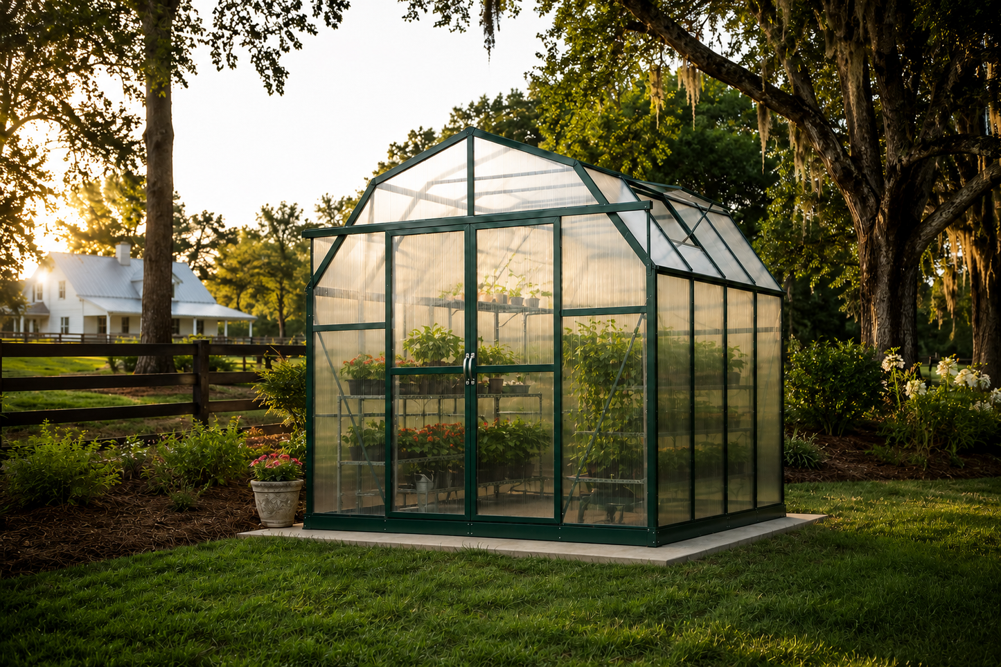 Grandio Elite Polycarbonate Garden Greenhouse