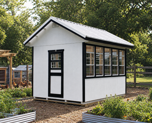 Ez-Fit Wood Greenhouse kit | Amish Built