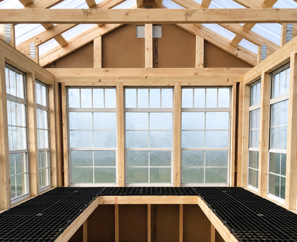 Ez-Fit Wood Greenhouse kit | Amish Built