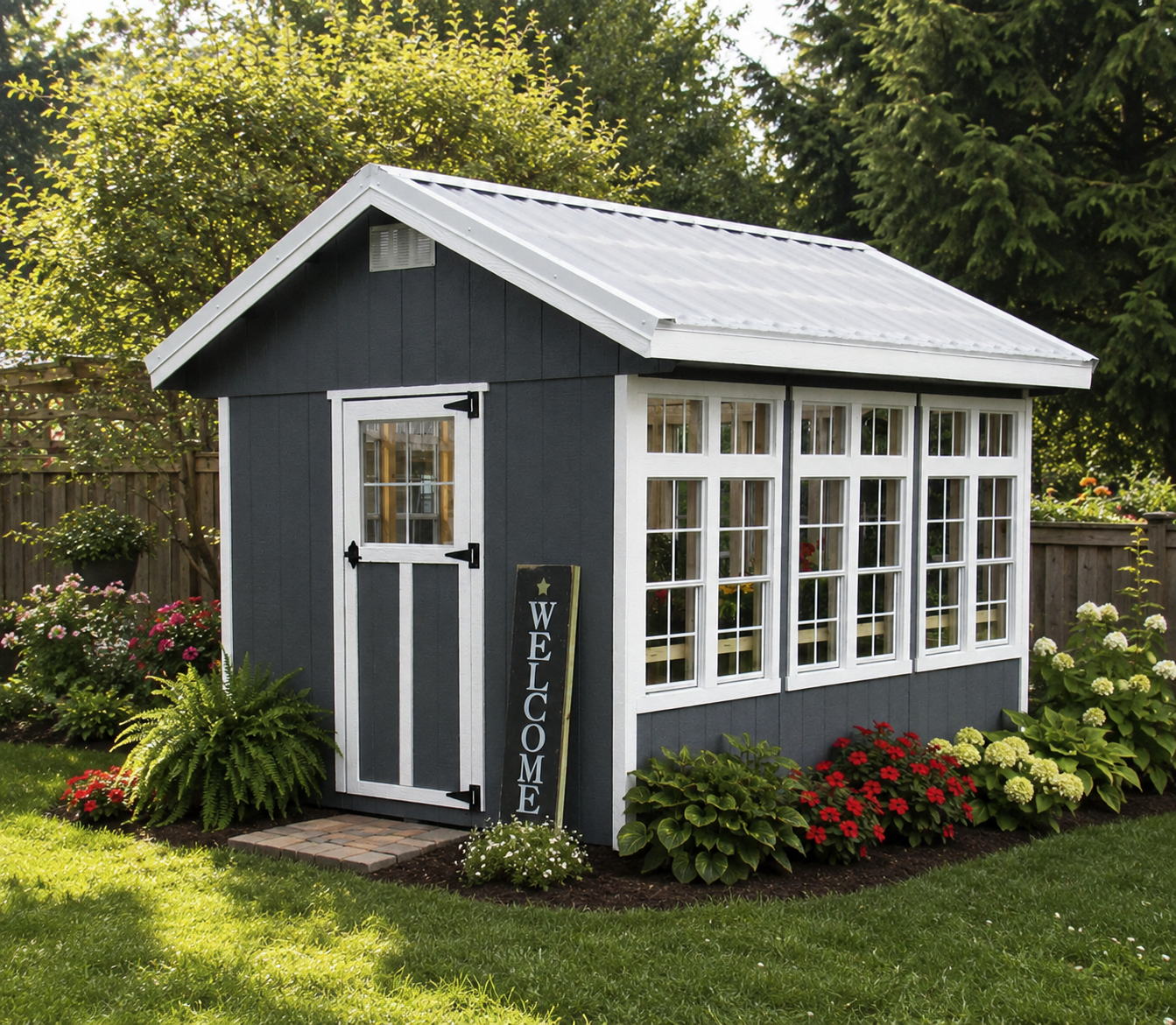 Ez-Fit Wood Greenhouse kit | Amish Built
