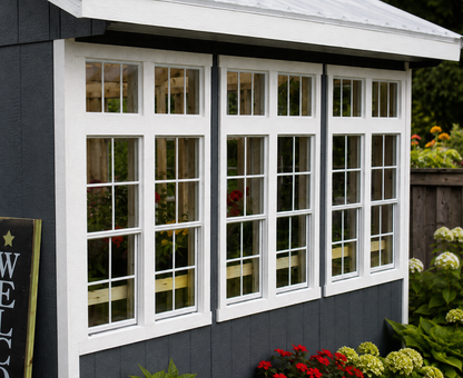 Ez-Fit Wood Greenhouse kit | Amish Built