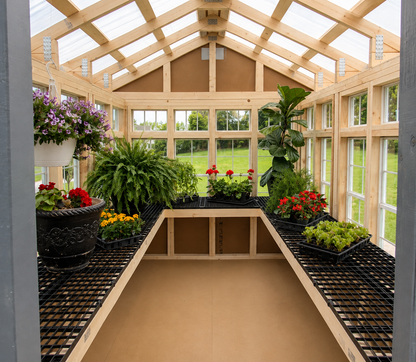 Ez-Fit Wood Greenhouse kit | Amish Built