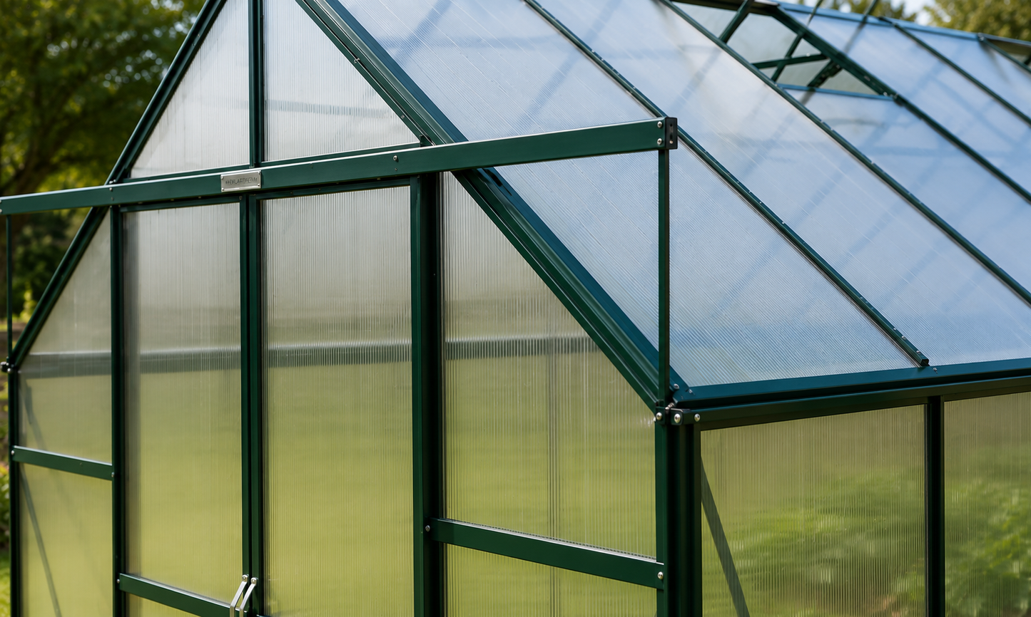 Grandio Ascent Greenhouse Kit | Heavy-Duty Polycarbonate Greenhouse