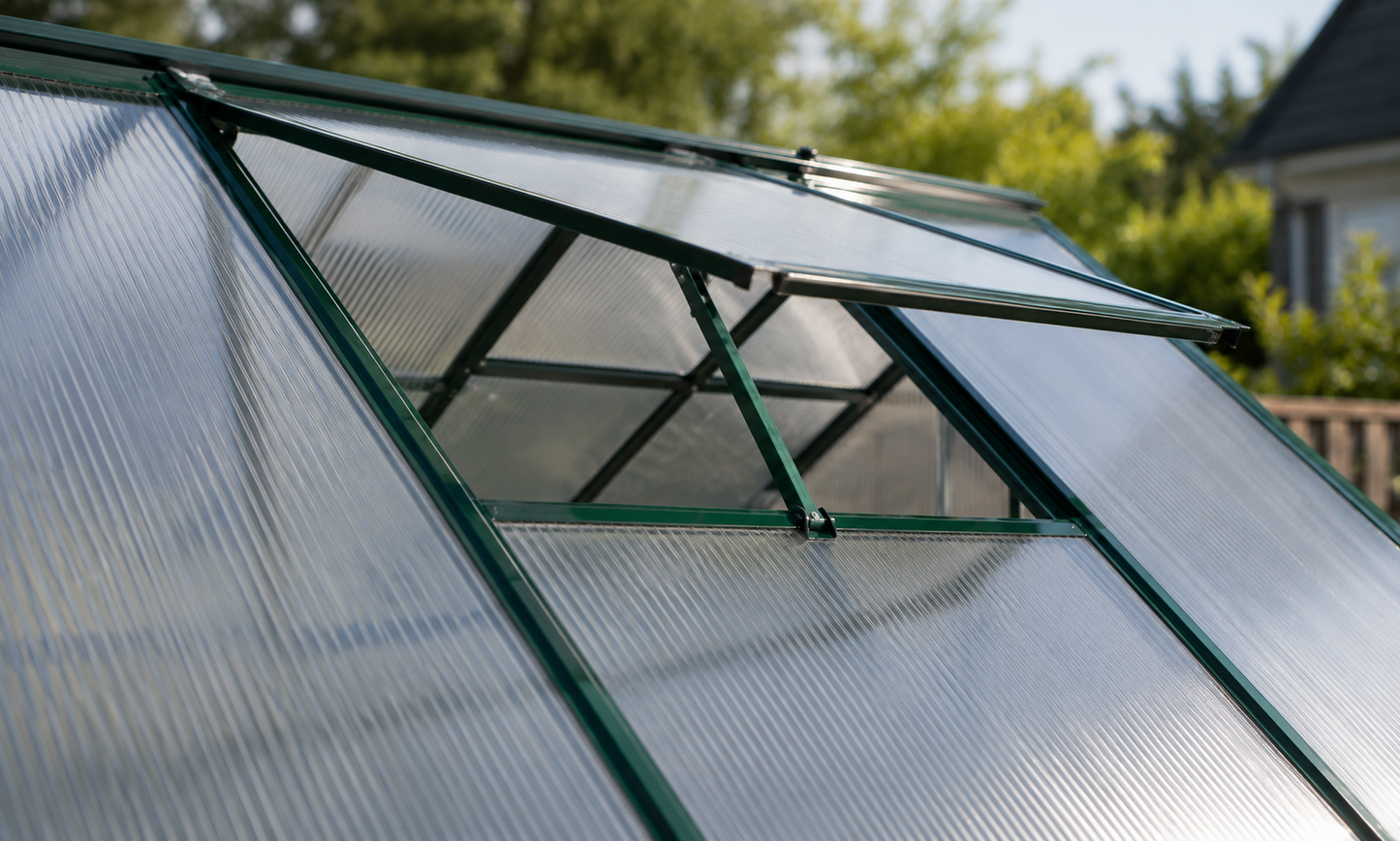 Grandio Ascent Greenhouse Kit | Heavy-Duty Polycarbonate Greenhouse