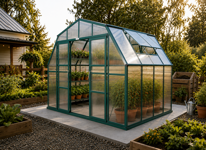 Grandio Summit Greenhouse Kit | Heavy-Duty Polycarbonate Greenhouse