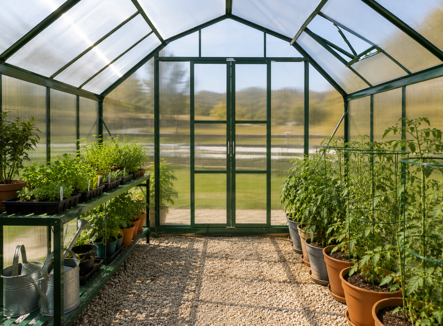 Grandio Summit Greenhouse Kit | Heavy-Duty Polycarbonate Greenhouse