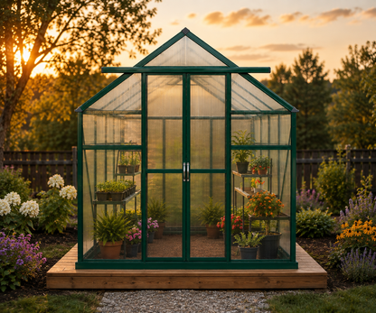 Grandio Element Premium Polycarbonate Greenhouse