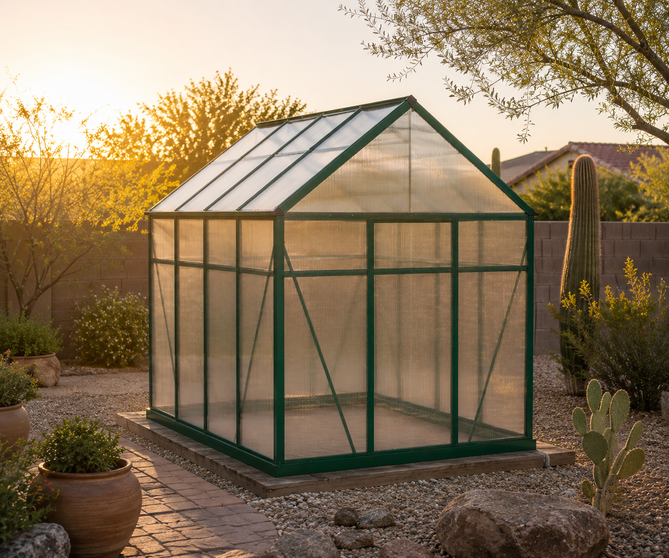 Grandio Element Premium Polycarbonate Greenhouse