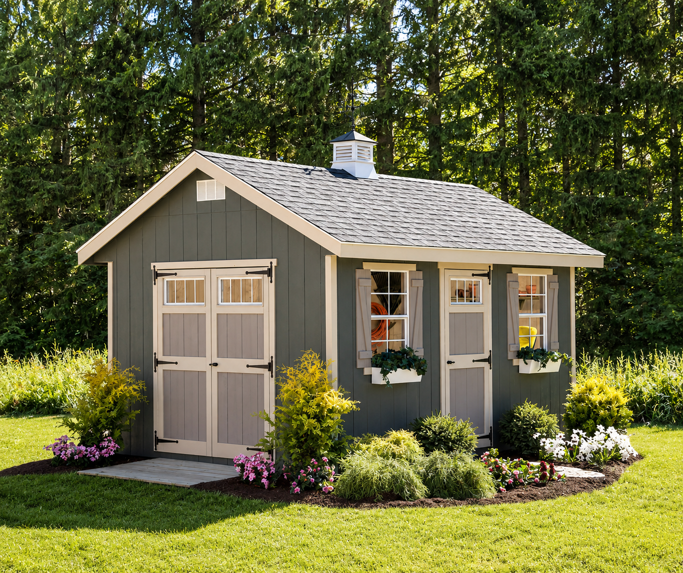 Ez-Fit Kits Riverside Outdoor Garden Shed | Amish Built