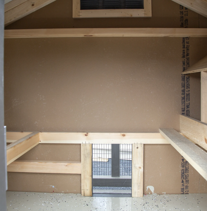 5x7 Custom-Designed Cottage A-Frame Coop (for up to 5 chickens)