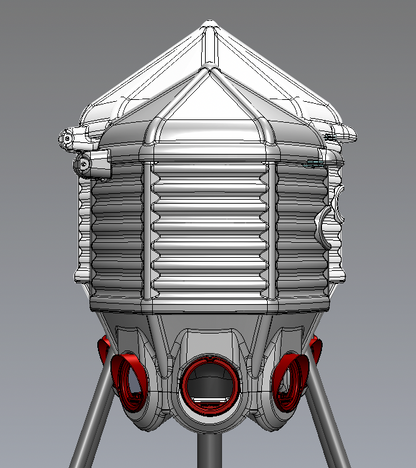 Premium CoopWorx chicken feeder silo built for efficient and low-waste feeding