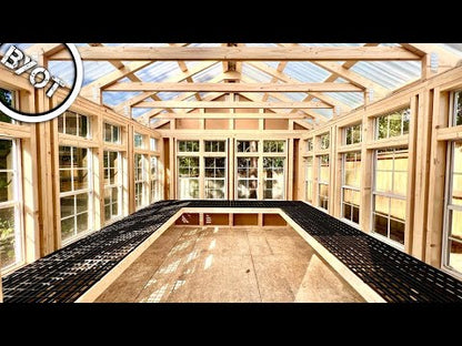 Ez-Fit Wood Greenhouse kit | Amish Built