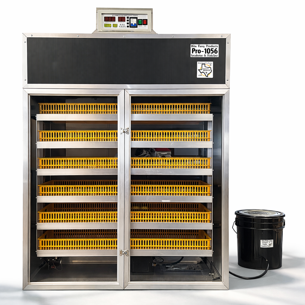 premium incubator showing trays 
