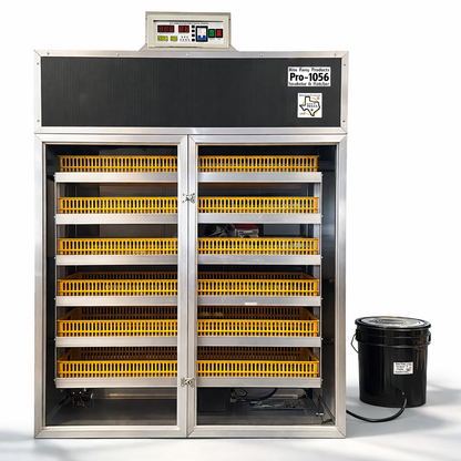 premium incubator showing trays 